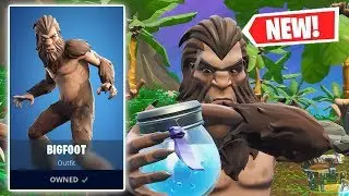 НОВЫЙ игровой процесс скина БИГФУТА в Fortnite!