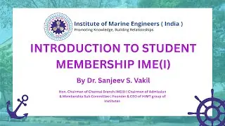 Introduction to IME(I) Student Membership #imei #maritimeindustry #Studentmembership