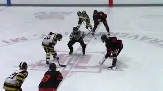 TC Central vs Escanaba. High School Hockey Michigan 25-26