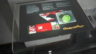 interactive Ferrari demo on a monkeybook