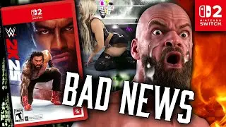 BAD NEWS For WWE 2K25 On Nintendo Switch 2 | NO COMMENTARY BUG On Patch 1.23