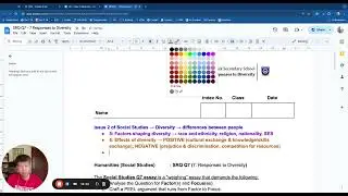Skill: SRQ7 Weighing essay (3G3 SS) - 07 Responses to Diversity