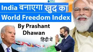 India to create World Democracy Index Made in India #UPSC #IAS