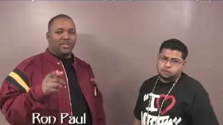 Ron Paul Raps Studio Session With A-Mafia