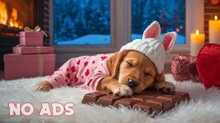 12 Hours Deep Sleep Music for Dogs 🐶 Cure Severe Insomnia 🎵 Sleep All Night 💖 No Ads