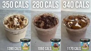300 Calorie Pints of Protein Ice Cream | Ben & Jerry's Copycat (Part 2)