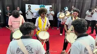 ഗുജറാത്തി കാൽതളക്കെട്ടിയ sudeesh Ragadeepam | Grace Music Band | DM Music Band | Gujarathi kalthala