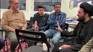 Maulana Syed Ali Raza Rizvi Saheb | Mir Ali Raza Najafi se Europe main Aham Guftagu karate Huye