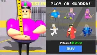 Spending 9999 ROBUX to Beat Girl Barry's Prison Run in Roblox!