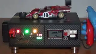 Slot Car Test Bench / Dyno Bench with Sound - Ferrari 512m (1:24)
