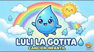 El Viaje de Luli la Gotita 💧 | Canci&oacute;n Infantil Educativa Tipo Cuento