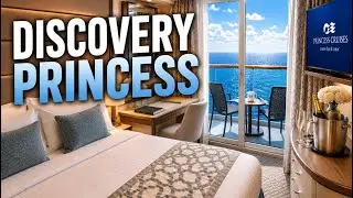 BEAUTIFUL DISCOVERY PRINCESS BALCONY ROOM TOUR
