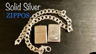 Why You Need To Buy Solid Silver Zippo Armor High Polish & Rare Employees Only Silver Zippos