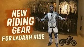 My new riding gear for Ladakh ride