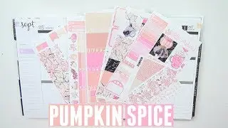 Plan With Me! | Nicole Alexia Designs Pumpkin Spice (Rewind)