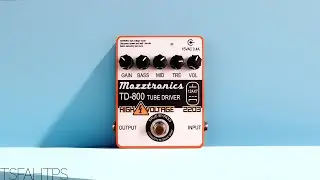 No Diode Clipping - it's ALL TUBE - Mozztronics TD-800 Tube Driver