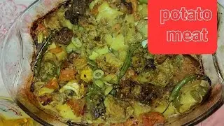 potato meat mere style ma #so yummy and delicious  # by #easy cooking  with nazia khan
