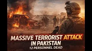 Huge terrorist attack in several districts of Pakistan, 12 personnel killed