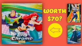 2025 Topps Chrome Disney Mega Rd # 1   HD 1080p