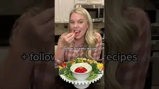Turkey Veggie Tray Easy Thanksgiving Recipe #shorts
