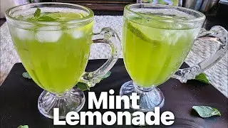 Mint Lemonade Recipe WITHOUT SODA | Mint Lemonade Recipe | Mint Nimbu Paani | Twisted Lemonade
