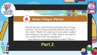 Class 5 || EVS || Chapter-6 || Chapter- Some Unique Places || New book- Our Wondrous World