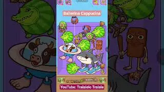 Ballerina Cappucina Simpasini Banamini #tungtungtungsahur #youtube #youtubeshorts #games #gamesdrop