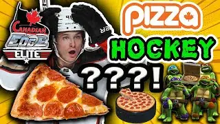 LEARN NHL SYSTEMS USING PIZZA??? - CANADIAN EDGE PIZZA PLAYS HOCKEY SYSTEMS TRAINING