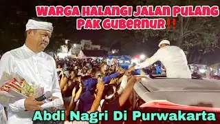 BIKIN NANGIS‼️ SUASANA MENGHARU BIRU MENGANTAR PAK GUBERNUR MENUJU PULANG