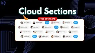 8 разделов облаков для Divi 5 (бесплатная загрузка)