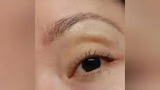 BEFORE AND AFTER CASTOR OIL ON EYELASHES (2 WEEK RESULTS) #Shorts Lashgrowth BeautyTips
