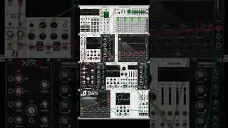 Some techno rumble kicks in vcv rack #vcvrack #technoproducer #modulartechno