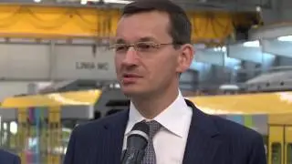Wizyta Premiera Morawieckiego w NEWAG S A