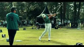 ZOZO CHAMPIONSHIP 2022_HIDEKI MATSUYAMA_warming up