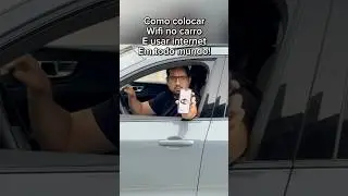 Starlink mini no carro com este suporte &eacute; libertador