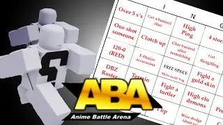 Playing BINGO In ABA | Anime Battle Arena
