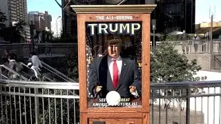 Trump-Wahrsageautomat sorgt in New York für Aufsehen