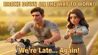 Cute couple - Late to Work Together — But Still in Love |Emotion short film