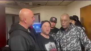 GoldToes in the studio w/ Thizz Latin Hayward & Mike Spider Man Robinson