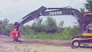 NPK C6C Plate Compactor / Driver with Foot Extension - Backfilling Deep, Narrow Trench