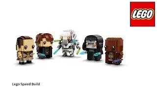 Lego Brickheadz 40796 Revenge of the Sith Heroes & Villains Speed Build