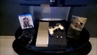 SET UP Console PS4 Gold Fr Hd