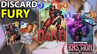 MARVEL SNAP INDONESIA - PENYEMPURNAAN DECK DISCARD DAKEN DENGAN KARTU TERBARU!! DAKEN BASTION DECK