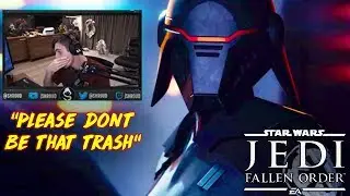 Shroud reacts to Star Wars Jedi Fallen Order &mdash; Reveal Trailer