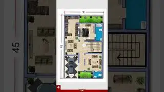 Making of 3D Floor Plan | Architectural Services | Floor Plan Render | Colorful Map 