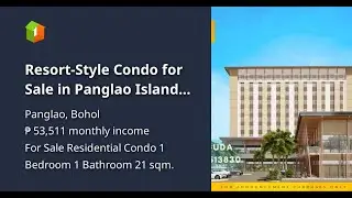 Resort-Style Condo for Sale in Panglao Island, Bohol