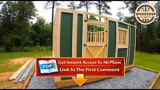 Incredible DIY Storage Shed Plans - Simple Step-by-Step 14x18 Build Tutorial