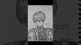 Sketch Process #111: My Fan Art of Dan Heng from @HonkaiStarRail