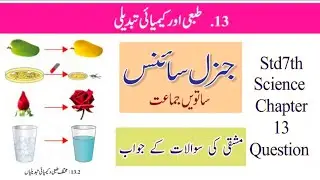 Std 7th|Science|Chapter13|Question Answer |ہفتم سائنس|سبق 13|سوال جواب 