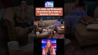 Zach & Ashley Discuss Some Strange Kelley Behavior on Big Brother 27 Live Feeds
